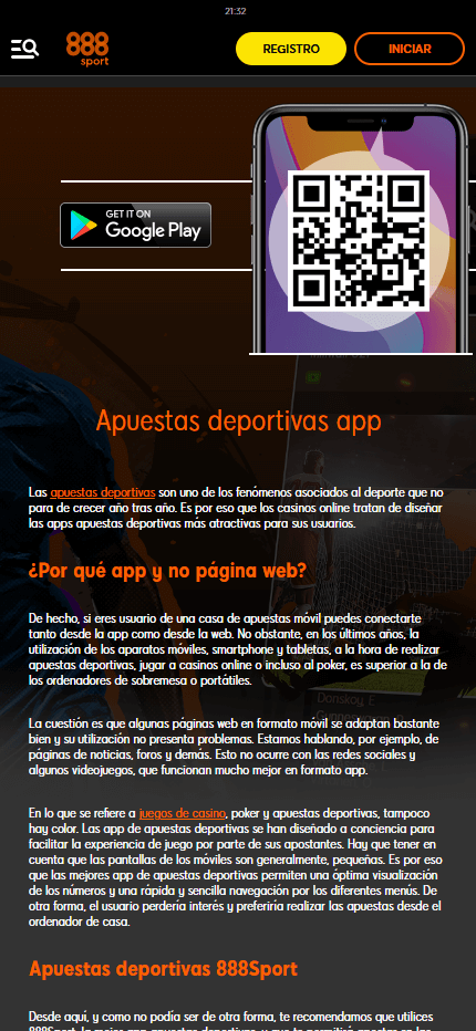 888Sport App Spain (Mobile screen) olybet-site.com