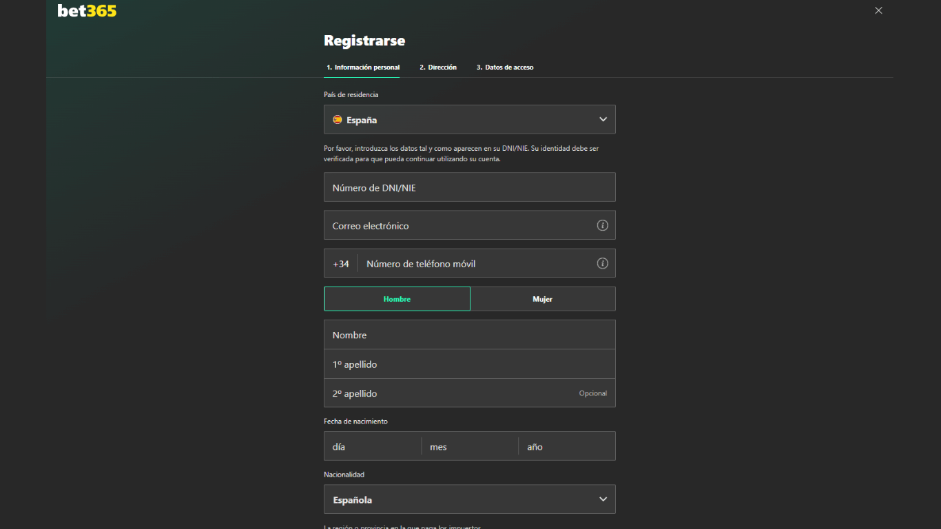 Bet365 Registration Spain,olybet-site.com