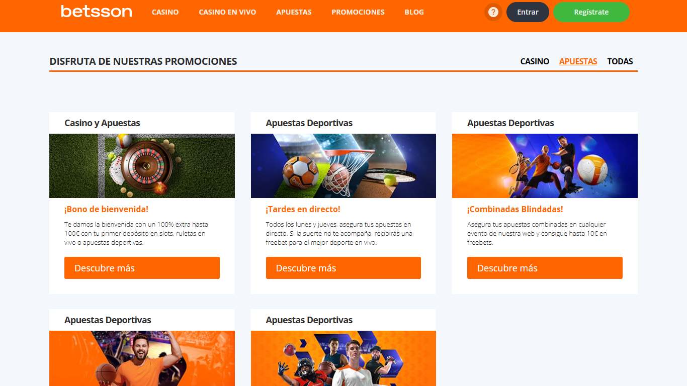 Betsson Sport Bonuses Spain, olybet-site.com