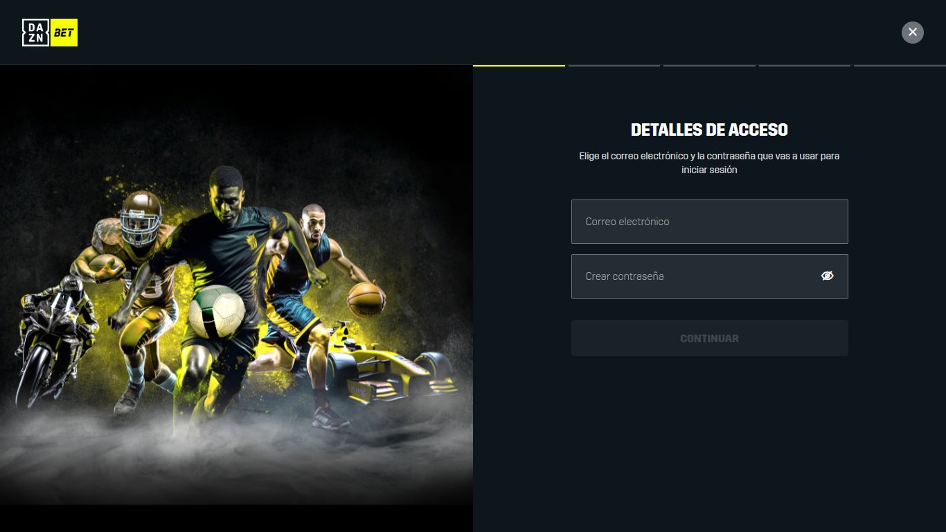 Dazn Bet Bookmaker Registration, olybet-site.com