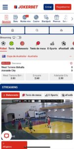 Apuestas en vivo JOKERBET