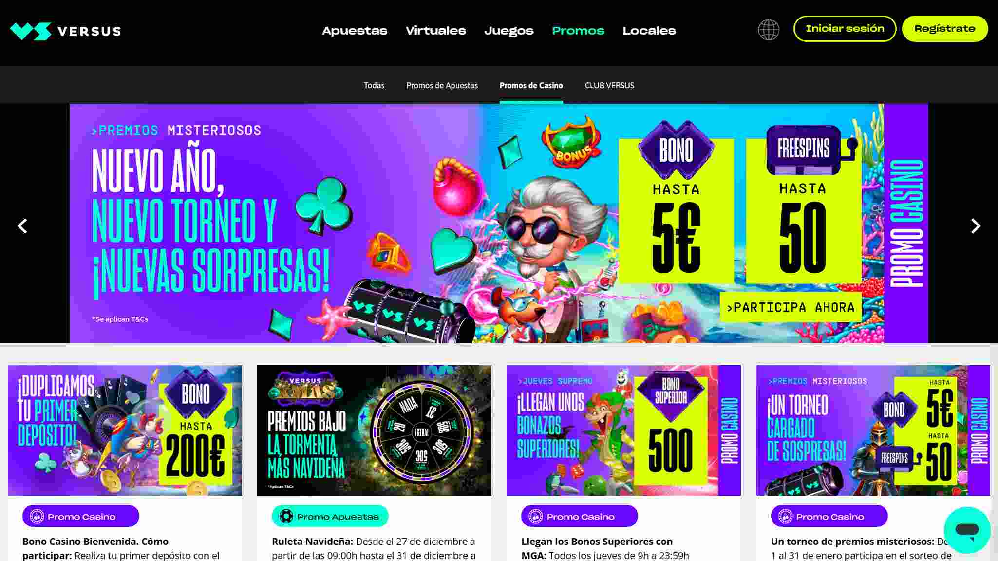 bonuses versus esmejor