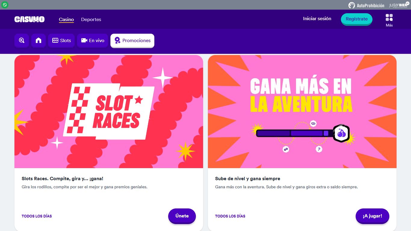 Casumo Bonuses Spain