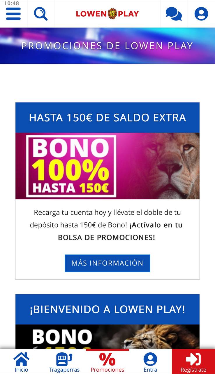 Promociones en Lowen Play Casino