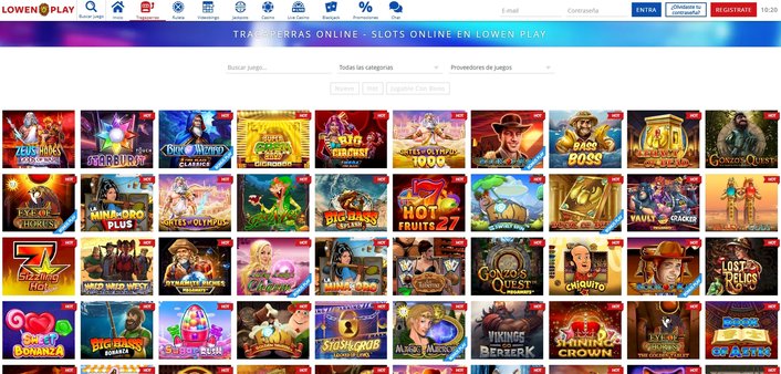 Tragaperras en Lowen Play Casino