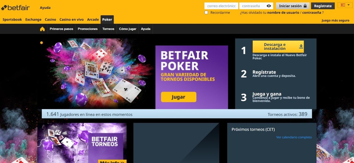 Poker betfair casino