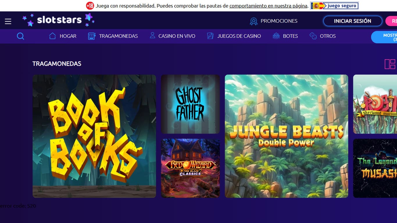 Tragamonedas de SlotStars