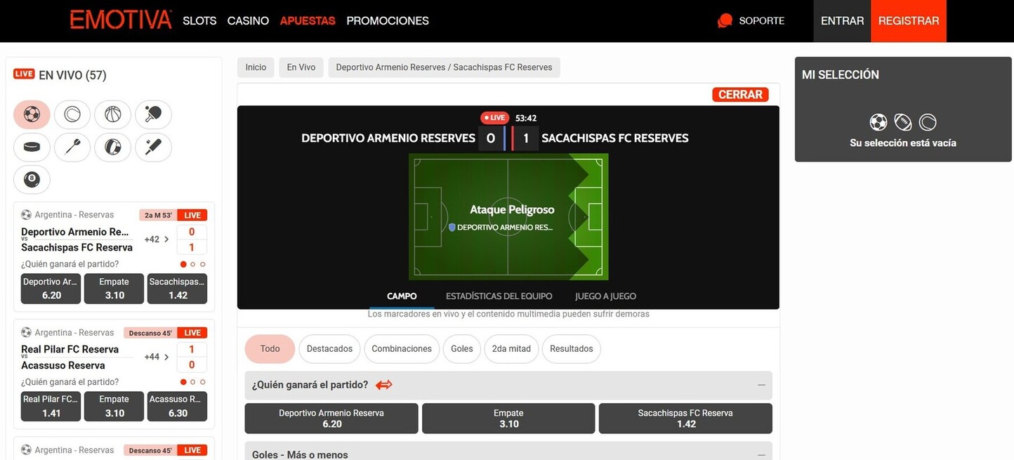 streaming emotiva